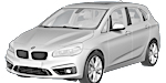 BMW F45 U059A Fault Code